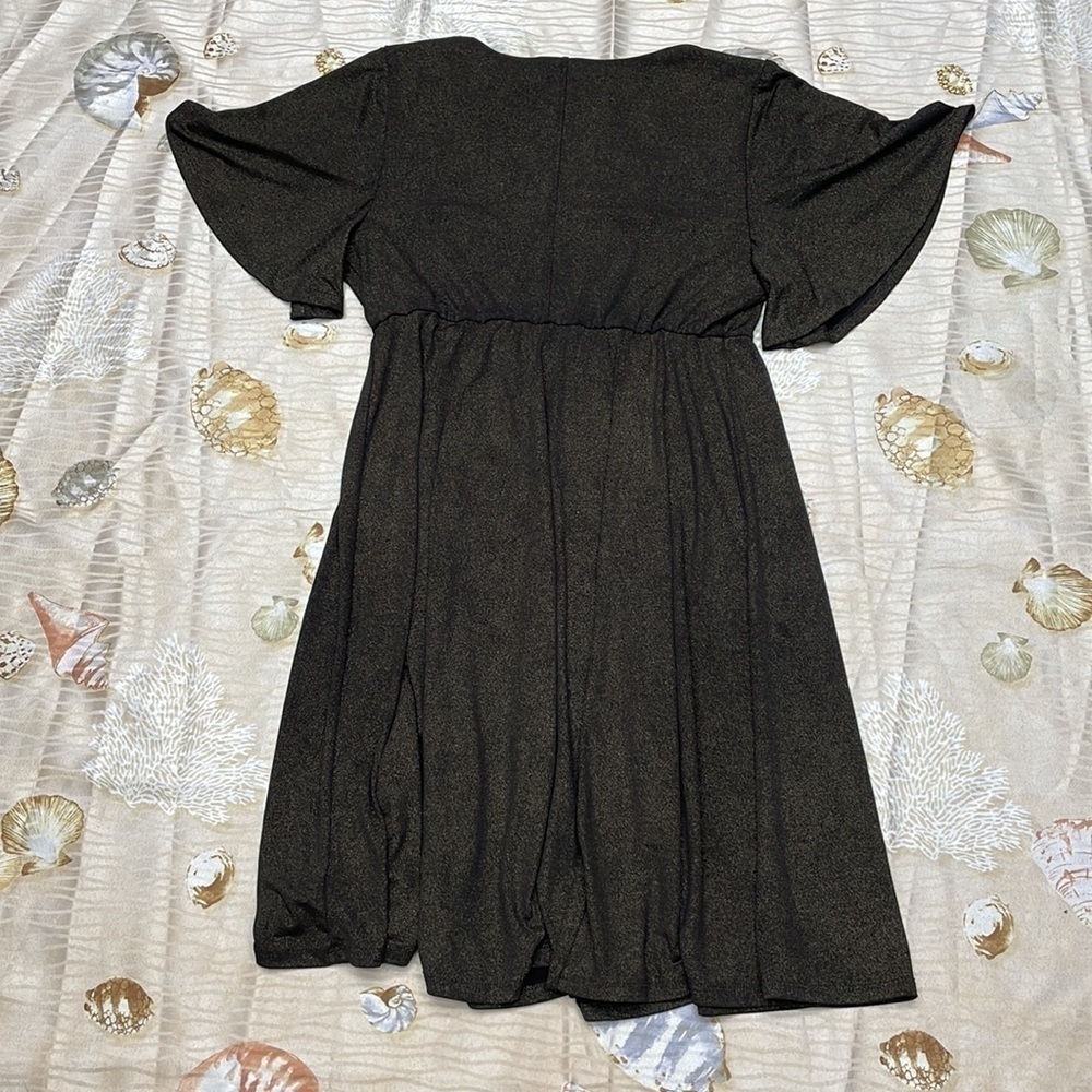 Torrid shimmer Skater Dress - Picture 5 of 5